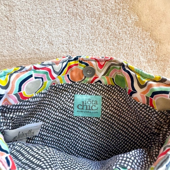 Y2K Colorful Geometric Crossbody Bag - Picture 3 of 4